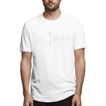 Load image into Gallery viewer, Side By Side Ripple Coin XRP T Shirt Unique Design T-Shirt Organic Cotton Faddish Homme High Street Tee Shirts shirt