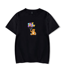 Load image into Gallery viewer, 2020 New NICK AUSTIN PUFF TEDDY BEAR BLACK T-SHIRT Korean loose tops ins tide T SHIRT Casual Streetwear kpop Unisex T shirts
