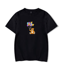 Load image into Gallery viewer, 2020 New NICK AUSTIN PUFF TEDDY BEAR BLACK T-SHIRT Korean loose tops ins tide T SHIRT Casual Streetwear kpop Unisex T shirts
