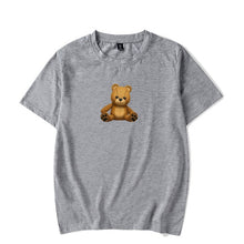 Load image into Gallery viewer, 2020 New NICK AUSTIN PUFF TEDDY BEAR BLACK T-SHIRT Korean loose tops ins tide T SHIRT Casual Streetwear kpop Unisex T shirts
