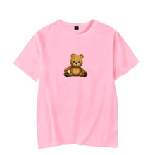 Load image into Gallery viewer, 2020 New NICK AUSTIN PUFF TEDDY BEAR BLACK T-SHIRT Korean loose tops ins tide T SHIRT Casual Streetwear kpop Unisex T shirts
