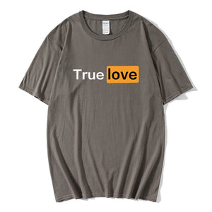 2020 New High Quality Casual Style T-shirt PORNHUB Letter Print Men's Girls T-shirt Men's Short Sleeve