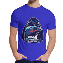 Load image into Gallery viewer, Tesla SpaceX T Shirt New Crew Dragon DM-2 Unique Design 100% Cotton Tee Shirt Crewneck
