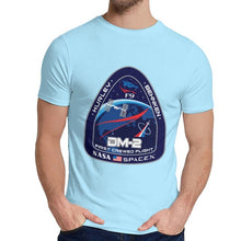 Load image into Gallery viewer, Tesla SpaceX T Shirt New Crew Dragon DM-2 Unique Design 100% Cotton Tee Shirt Crewneck
