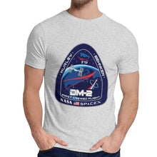 Load image into Gallery viewer, Tesla SpaceX T Shirt New Crew Dragon DM-2 Unique Design 100% Cotton Tee Shirt Crewneck
