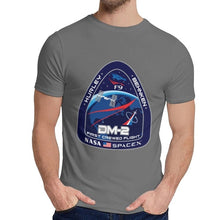 Load image into Gallery viewer, Tesla SpaceX T Shirt New Crew Dragon DM-2 Unique Design 100% Cotton Tee Shirt Crewneck
