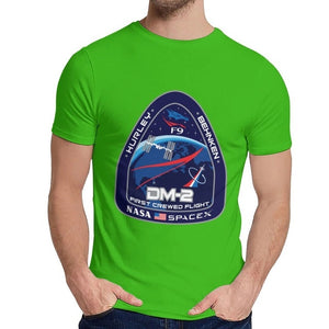 Tesla SpaceX T Shirt New Crew Dragon DM-2 Unique Design 100% Cotton Tee Shirt Crewneck