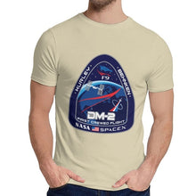 Load image into Gallery viewer, Tesla SpaceX T Shirt New Crew Dragon DM-2 Unique Design 100% Cotton Tee Shirt Crewneck
