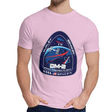 Load image into Gallery viewer, Tesla SpaceX T Shirt New Crew Dragon DM-2 Unique Design 100% Cotton Tee Shirt Crewneck
