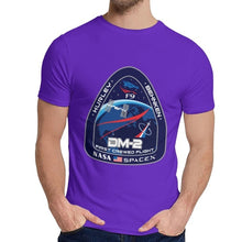 Load image into Gallery viewer, Tesla SpaceX T Shirt New Crew Dragon DM-2 Unique Design 100% Cotton Tee Shirt Crewneck
