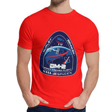 Load image into Gallery viewer, Tesla SpaceX T Shirt New Crew Dragon DM-2 Unique Design 100% Cotton Tee Shirt Crewneck
