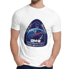 Load image into Gallery viewer, Tesla SpaceX T Shirt New Crew Dragon DM-2 Unique Design 100% Cotton Tee Shirt Crewneck
