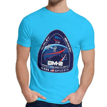 Load image into Gallery viewer, Tesla SpaceX T Shirt New Crew Dragon DM-2 Unique Design 100% Cotton Tee Shirt Crewneck
